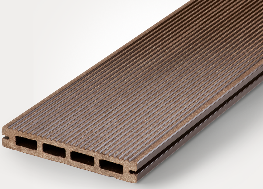 Террасная доска NanoWood «Lite» ECO в шоколадном цвете. купить в Анапе
