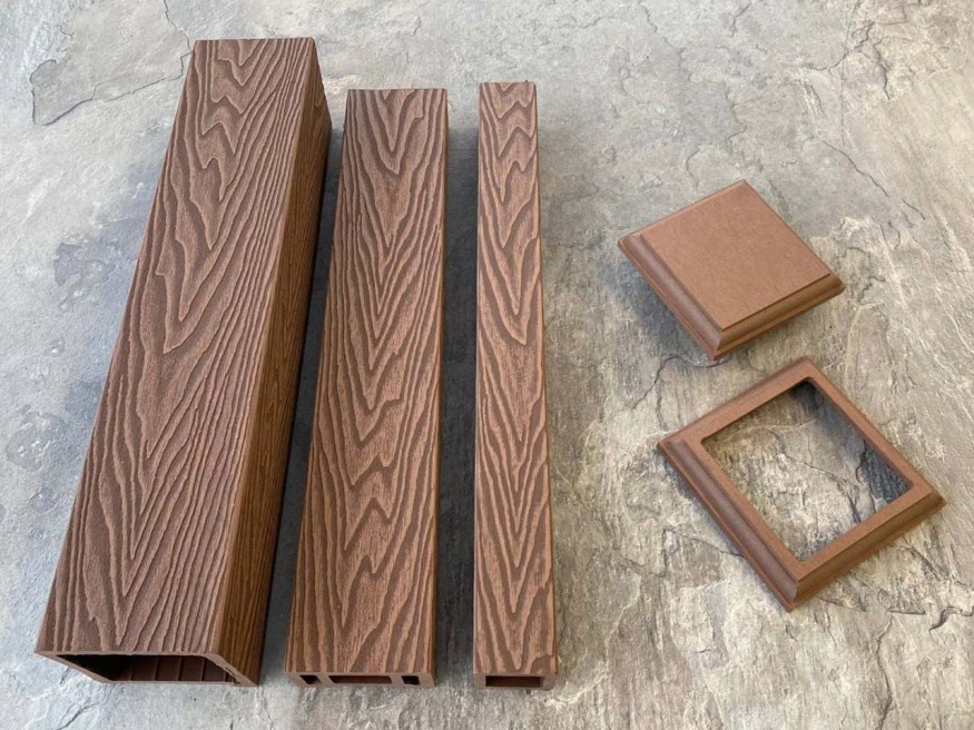 Балясина для ограждений из ДПК EasyDecking, Wood-X, Коричневый купить в Анапе
