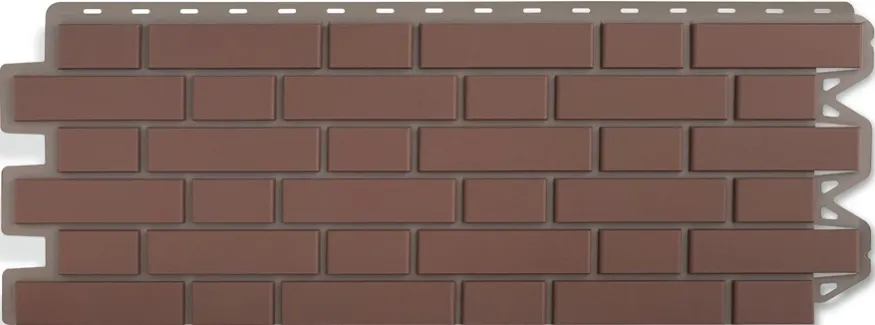 Фасадная панель Альта-Профиль, Клинкерный кирпич, Жжёный купить в Анапе