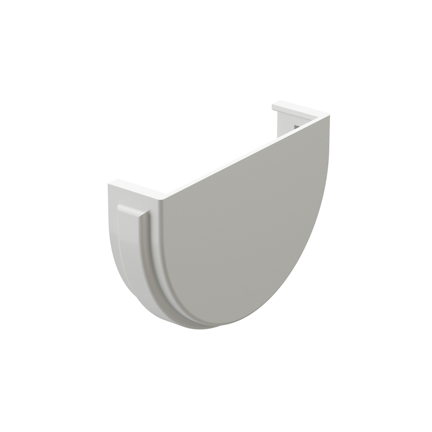 Заглушка для желоба Docke Premium, Пломбир купить в Анапе