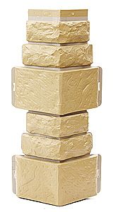 Угол T-Сайдинг, Дикий Камень Желтый купить в Анапе