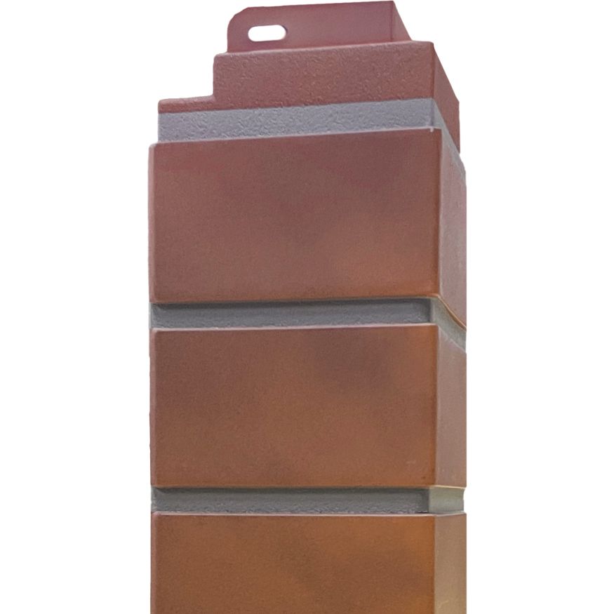 Угол наружный Кирпич облицовочный 3D, Керамический-чёрный купить в Анапе