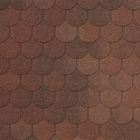 Гибкая черепица Tegola ASSISI terracotta 420 купить в Анапе