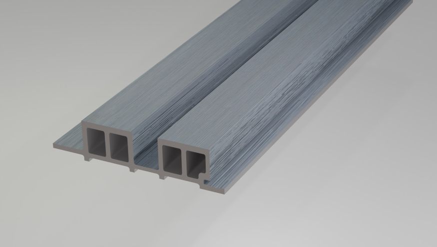 Реечная панель Woodwex, Lines, Light gray купить в Анапе