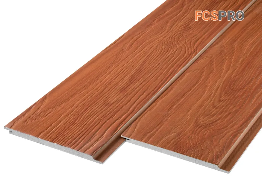 Фиброцементная панель FCSPRO Decor Wood Click Термо береза купить в Анапе