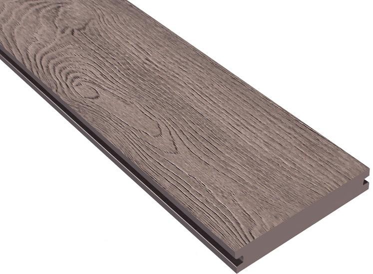 Террасная доска ДПК Outdoor 3D полнотелая NEVADA/CALIFORNIA BROWN коричневый микс. купить в Анапе