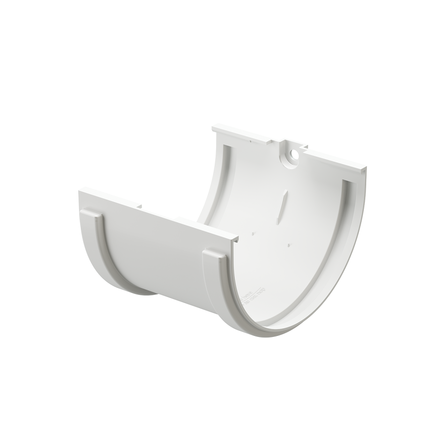 Соединитель для желобов Docke Standard, белый цвет. купить в Анапе