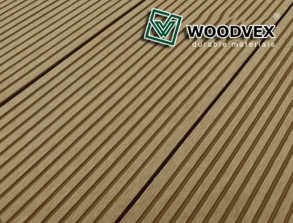 Террасная доска WOODVEX Select из ДПК цвета Кофе купить в Анапе