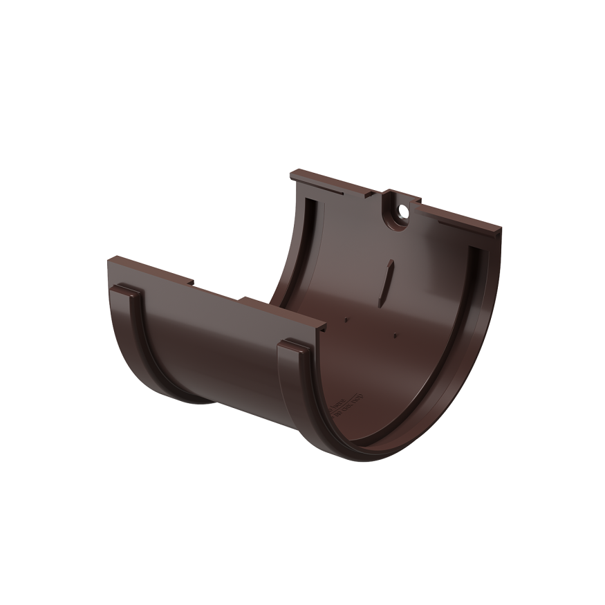 Соединитель для желобов Docke Standard, коричневый темный. купить в Анапе