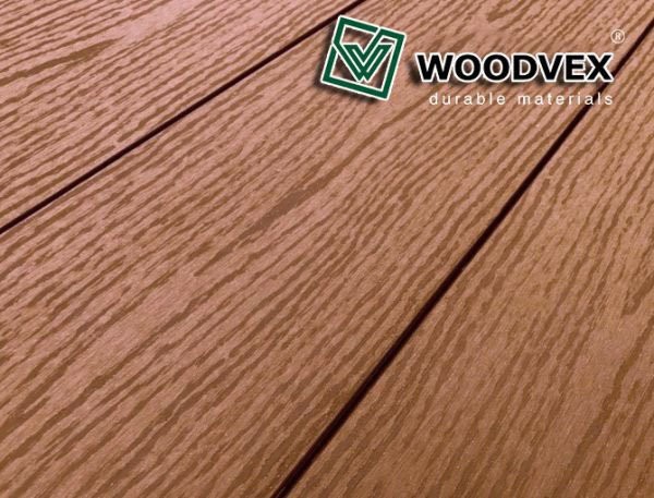Террасная доска WOODVEX Select из ДПК в цвете Терракота купить в Анапе