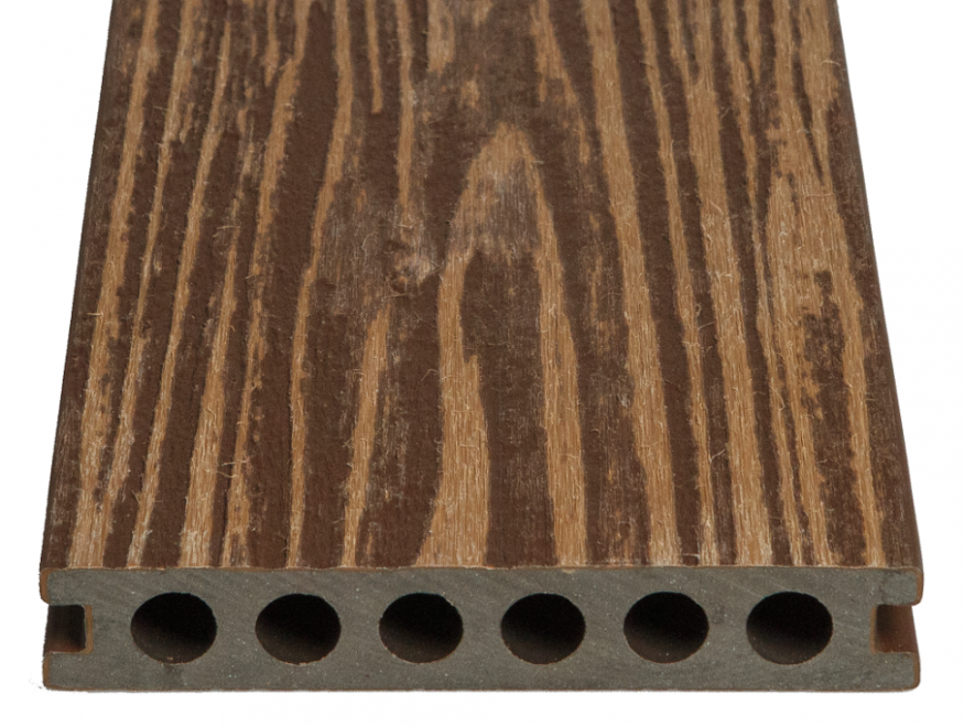 Террасная доска из ДПК CM Decking, Zebrano, Коричневый купить в Анапе