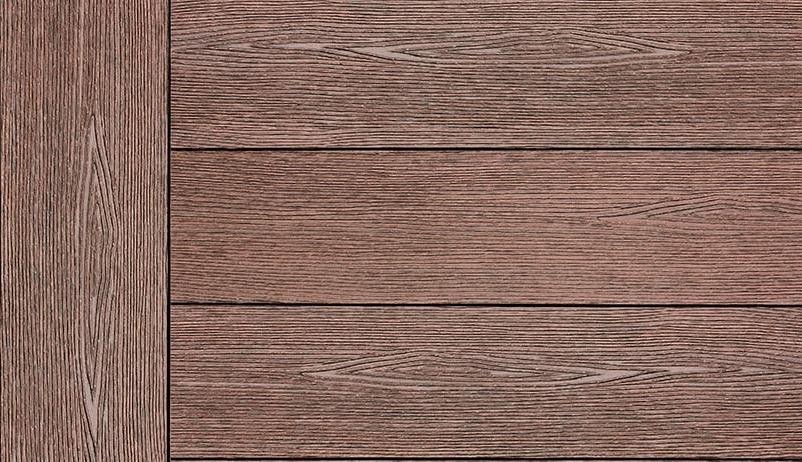 Террасная доска ДПК Outdoor 3D сплошная STORM/OCEAN BROWN коричневая смешанная купить в Анапе