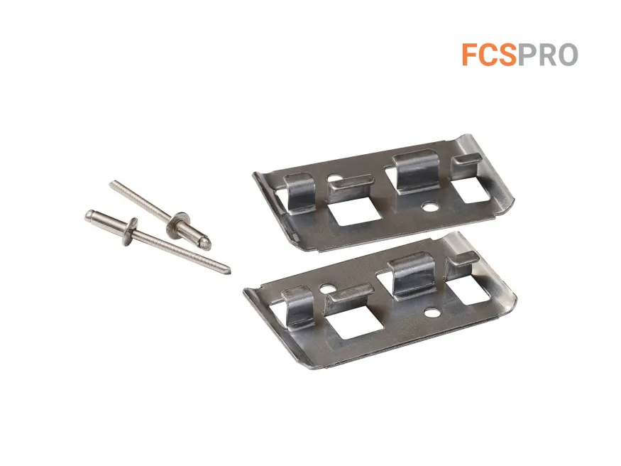 Кляймер FCSPRO Профи с заклёпкой по металлу (нержавейка) купить в Анапе