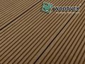 Террасная доска WOODVEX Select из ДПК темно-коричневого цвета купить в Анапе