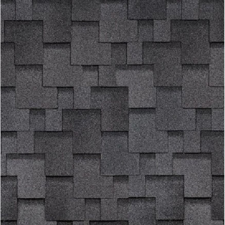 Гибкая черепица Shinglas, Финская, Аккорд, Цвет: Серый купить в Анапе