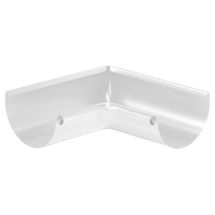 Угол внутренний 90° для желоба Aquasystem, RR 20 Мраморно-белый 150/100