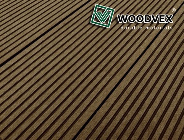 Террасная доска из ДПК WOODVEX Select в цвете Венге купить в Анапе