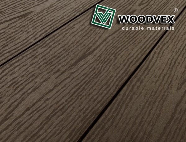 Террасная доска из ДПК WOODVEX Select в цвете Венге купить в Анапе