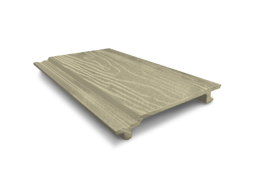 Фасадная панель ECODECKING из ДПК серого цвета купить в Анапе