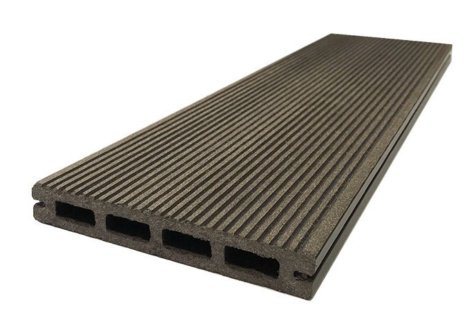 Доска террасная ДПК NanoWood «Lite» Derevo двухсторонняя - Венге 140x20 мм купить в Анапе